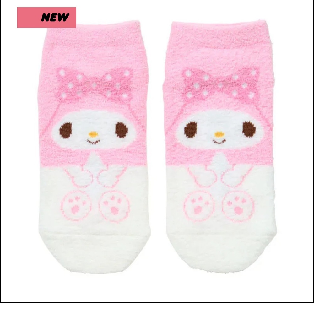 My Melody Tucked-In Cozy Ankle Socks